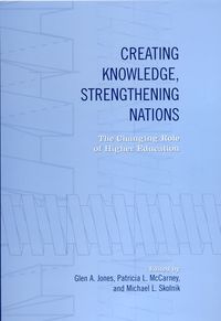 Produktbild: Jones, G: Creating Knowledge, Strengthening Nations