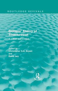 Produktbild: Giddens' Theory of Structuration