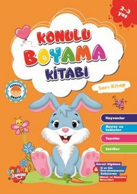 Produktbild: Konulu Boyama Kitabi Serisi-Sari Kitap 2-3 Yas