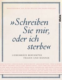 Produktbild: "Schreiben Sie mir, oder ich sterbe"