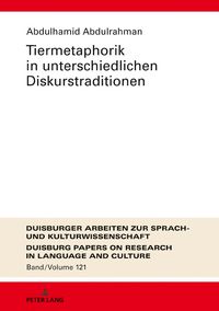 Produktbild: Tiermetaphorik in unterschiedlichen Diskurstraditionen