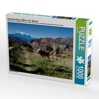 Produktbild: CALVENDO Puzzle Canyon de Palca, 3.465 m &uuml;. M., Bolivien | 1000 Teile Lege-Gr&ouml;&szlig;e 64x48cm Foto-Puzzle f&uuml;r gl&uuml;ckliche Stunden