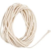 Produktbild: Creativ Company Docht, geeignet f&uuml;r getauchte Kerzen, Durchmesser 1522mm und geformte Kerzen (Durchmesser 4060mm), 3m/1Packung, 100 g