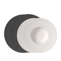 Produktbild: Villeroy & Boch Manufacture Italian Set Black & White