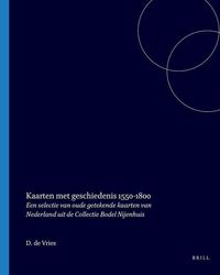 Produktbild: Kaarten Met Geschiedenis, 1550-1800