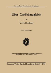 Produktbild: &Uuml;ber Carbh&auml;moglobin