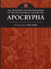 Produktbild: The Apocrypha and Pseudephigrapha of the Old Testament, Volume One