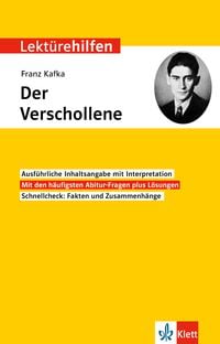 Produktbild: Lekt&uuml;rehilfen Franz Kafka, Der Verschollene