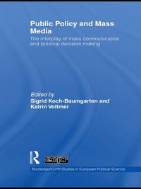 Produktbild: Public Policy and the Mass Media