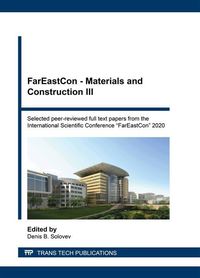 Produktbild: FarEastCon - Materials and Construction III