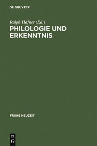 Produktbild: Philologie und Erkenntnis