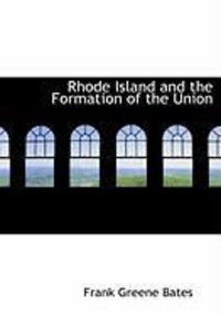 Produktbild: Rhode Island and the Formation of the Union