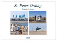 Produktbild: St. Peter-Ording Stranderlebnisse (Wandkalender 2026 DIN A2 quer), CALVENDO Monatskalender