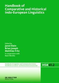 Produktbild: Handbook of Comparative and Historical Indo-European Linguistics
