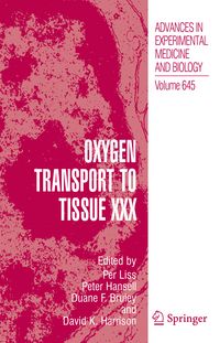 Produktbild: Oxygen Transport to Tissue XXX