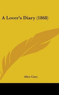Produktbild: Cary, A: Lover's Diary (1868)