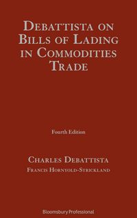 Produktbild: DeBattista on Bills of Lading in Commodities Trade