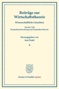 Produktbild: Beitr&auml;ge zur Wirtschaftstheorie.