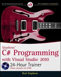 Produktbild: Stephens' C# Programming with Visual Studio 2010 24-Hour Trainer