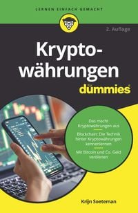 Bild vom Artikel Kryptowährungen für Dummies vom Autor Krijn Soeteman
