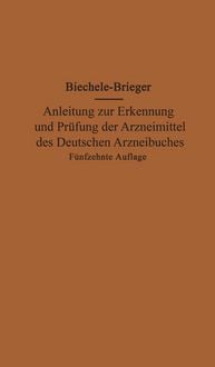 Produktbild: Anleitung zur Erkennung und Pr&uuml;fung der Arzneimittel des Deutschen Arzneibuches