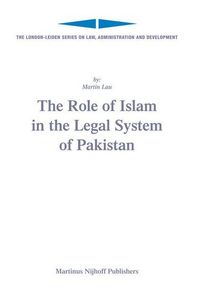 Produktbild: The Role of Islam in the Legal System of Pakistan