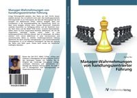 Produktbild: Manager-Wahrnehmungen von handlungszentrierter F&uuml;hrung