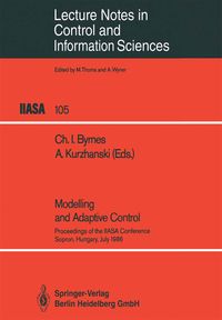 Produktbild: Modelling and Adaptive Control