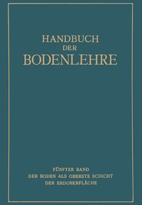 Produktbild: Der Boden als oberste Schicht der Erdoberfl&auml;che
