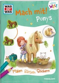 Produktbild: WAS IST WAS Meine Welt Mach mit! Ponys