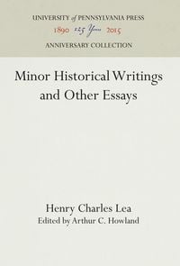Produktbild: Minor Historical Writings and Other Essays