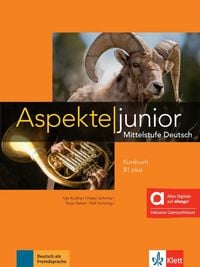 Produktbild: Aspekte junior B1 plus - Hybride Ausgabe allango