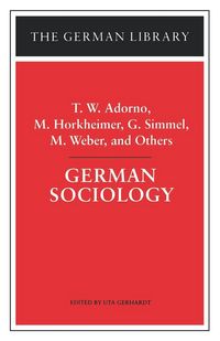 Produktbild: German Sociology