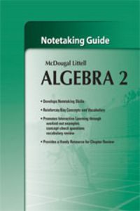 Produktbild: Holt Mcdougal Larson Algebra 2