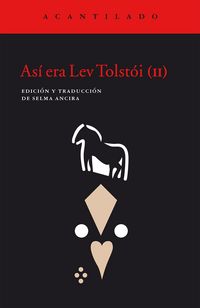 Produktbild: As&iacute; era Lev Tolst&oacute;i (II)
