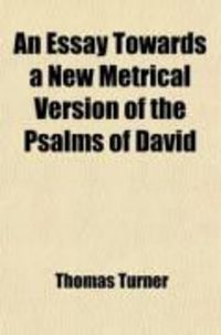 Produktbild: An Essay Towards a New Metrical Version of the Psalms of David