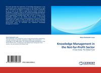 Produktbild: Knowledge Management in the Not-for-Profit Sector