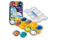 Produktbild: Pelikan Deckfarbkasten mini-friends®, 8 Farben und 1 Pinsel