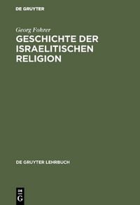 Produktbild: Geschichte der israelitischen Religion