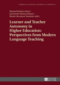 Produktbild: Learner and Teacher Autonomy in Higher Education: Perspectives from Modern Language Teaching