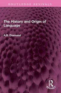 Produktbild: Diamond, A: History and Origin of Language