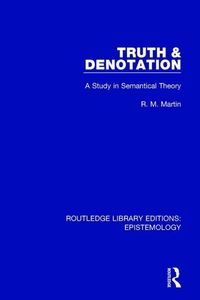 Produktbild: Martin, R: Truth & Denotation