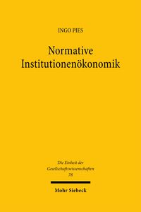 Produktbild: Normative Institutionen&ouml;konomik