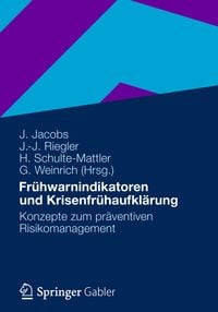 Produktbild: Fr&uuml;hwarnindikatoren und Krisenfr&uuml;haufkl&auml;rung