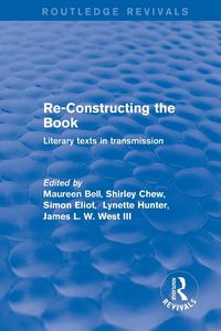 Produktbild: Re-Constructing the Book