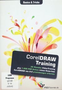 Produktbild: CorelDRAW-Training - Basics & Tricks (PC+Mac+Tablet+Linux)