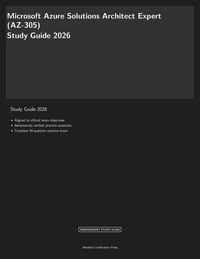 Produktbild: Microsoft Azure Solutions Architect Expert (AZ-305) Study Guide 2026