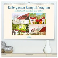 Produktbild: Wagramer Kellergassen (hochwertiger Premium Wandkalender 2026 DIN A2 quer), Kunstdruck in Hochglanz