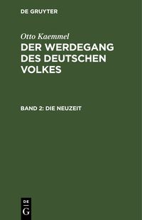 Produktbild: Die Neuzeit