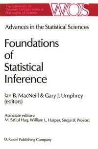 Produktbild: Advances in the Statistical Sciences: Foundations of Statistical Inference